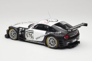 BMW Z4 #676 H. Stuck / J. Hennerici / D. Hurtgen Team Schubert Nürburgring 24 Hours 2006 AUTOart 1:18 80649 Kov – obrázok 5 z 6
