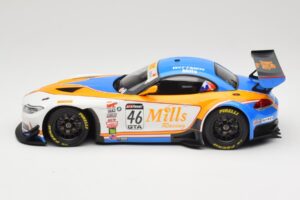 BMW Z4 E89 GT3 #46 Mills Racing M. Wittmer / A. Mills Pirelli World Challenge Sprint X-Series 2016 Minichamps 1:18 151162346  – obrázok 3 z 6