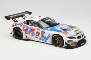 BMW Z4 E89 GT3 #9 Roal Motorsport A. Zanardi / B. Spengler 24 Hours of Spa 2015 Minichamps 1:18 151152309 Kov – obrázok 4 z 6