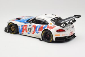 BMW Z4 E89 GT3 #9 Roal Motorsport A. Zanardi / B. Spengler 24 Hours of Spa 2015 Minichamps 1:18 151152309 Kov – obrázok 5 z 6