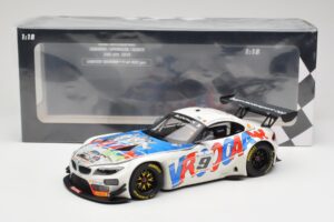 BMW Z4 E89 GT3 #9 Roal Motorsport A. Zanardi / B. Spengler 24 Hours of Spa 2015 Minichamps 1:18 151152309 Kov – obrázok 6 z 6