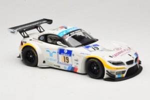 BMW Z4 GT3 #19 Team Schubert J. Muller / D. Muller ADAC 24 Hours Nurburgring 2012 Minichamps 1:18 151122319 Kov – obrázok 4 z 6