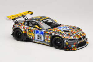 BMW Z4 GT3 #28 Team Walkenhorst J. Stuck / Sandritter ADAC 24 Hours Nurburgring 2014 Minichamps 1:18 151142328 Kov – obrázok 4 z 6