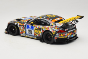 BMW Z4 GT3 #28 Team Walkenhorst J. Stuck / Sandritter ADAC 24 Hours Nurburgring 2014 Minichamps 1:18 151142328 Kov – obrázok 5 z 6