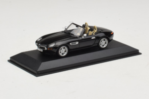 BMW Z8 Kabriolet Čierny Minichamps 1:43 80420026607-R1 Kov – obrázok 2 z 4