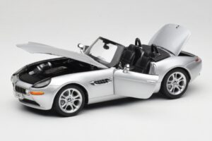 BMW Z8 E52 Kabriolet Strieborný Kyosho 1:18 80432411551 Kov – obrázok 2 z 8