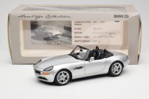 BMW Z8 E52 Kabriolet Strieborný Kyosho 1:18 80432411551 Kov – obrázok 8 z 8