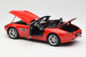BMW Z8 E52 Červený AUTOart 1:18 70513 Kov – obrázok 5 z 8