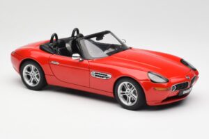 BMW Z8 E52 Červený AUTOart 1:18 70513 Kov – obrázok 6 z 8