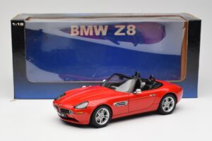 BMW Z8 E52 Červený AUTOart 1:18 70513 Kov – obrázok 8 z 8