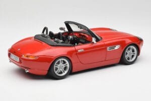 BMW Z8 E52 Červený Metalíza Bburago 1:18 18-12032 Kov – obrázok 3 z 8