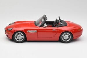 BMW Z8 E52 Červený Metalíza Bburago 1:18 18-12032 Kov – obrázok 4 z 8