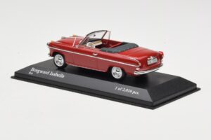 Borgward Isabella Kabriolet Červený Minichamps 1:43 400096060 Kov – obrázok 3 z 4