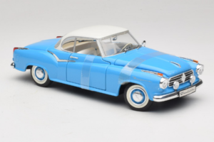 Borgward Isabella Coupe Modrý Revell 1:18 08859-P1 Kov – obrázok 4 z 6