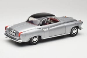 Borgward Isabella Coupe Šedý & Čierny Revell 1:18 8989 Kov – obrázok 5 z 8