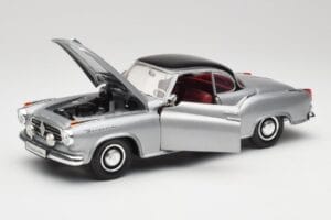 Borgward Isabella Coupe Šedý & Čierny Revell 1:18 8989 Kov – obrázok 8 z 8