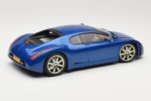 Bugatti EB 18.3 Chiron Modrý AUTOart 1:18 70911 Kov – obrázok 3 z 8