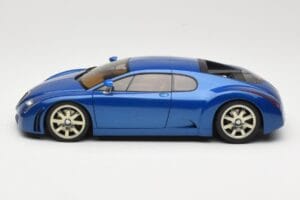 Bugatti EB 18.3 Chiron Modrý AUTOart 1:18 70911 Kov – obrázok 4 z 8