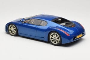 Bugatti EB 18.3 Chiron Modrý AUTOart 1:18 70911 Kov – obrázok 7 z 8