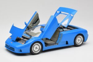 Bugatti EB110 Modrý Bburago 1:18 3035 Kov – obrázok 2 z 8