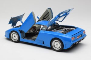 Bugatti EB110 Modrý Bburago 1:18 3035 Kov – obrázok 6 z 8