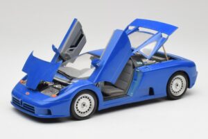 Bugatti EB110 Tmavomodrý Bburago 1:18 3035-DB Kov – obrázok 2 z 8