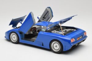 Bugatti EB110 Tmavomodrý Bburago 1:18 3035-DB Kov – obrázok 5 z 8