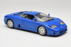 Bugatti EB110 Tmavomodrý Bburago 1:18 3035-DB Kov – obrázok 6 z 8