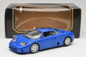 Bugatti EB110 Tmavomodrý Bburago 1:18 3035-DB Kov – obrázok 8 z 8