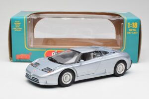 Bugatti EB110 SS Strieborný Anson 1:18 30303-W-M2 Kov – obrázok 8 z 8
