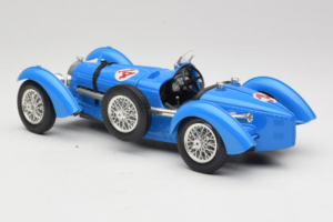 Bugatti Type 51 Grand Prix #14 Modrý Bburago 1:18 3012-M1 Kov – obrázok 5 z 6