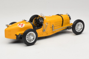 Bugatti Type 59 #14 Grand Prix Oranžový Bburago 1:18 3012 Kov – obrázok 2 z 6