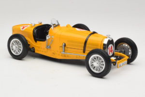 Bugatti Type 59 #14 Grand Prix Oranžový Bburago 1:18 3012 Kov – obrázok 4 z 6