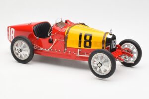 Bugatti T35 National Colors Spain CMC 1:18 M-100-B-016 Kov – obrázok 4 z 6