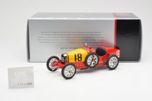 Bugatti T35 National Colors Spain CMC 1:18 M-100-B-016 Kov – obrázok 6 z 6