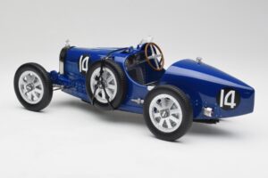 Bugatti Type 35 #14 Dark Blue Norev 1:12 125703 Kov – obrázok 5 z 6