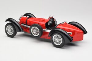 Bugatti Type 55 Červený Bburago 1:18 3009 Kov – obrázok 5 z 6