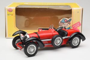 Bugatti Type 55 Červený Bburago 1:18 3009 Kov – obrázok 6 z 6