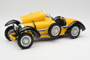 Bugatti Type 59 Žltý Bburago 1:18 3005 Kov – obrázok 2 z 8