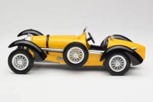 Bugatti Type 59 Žltý Bburago 1:18 3005 Kov – obrázok 4 z 8