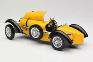 Bugatti Type 59 Žltý Bburago 1:18 3005 Kov – obrázok 5 z 8