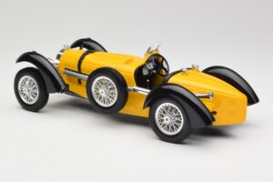 Bugatti Type 59 Žltý Bburago 1:18 3005 Kov – obrázok 7 z 8