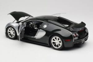 Bugatti Veyron Edition Centenaire Chrome Green Minichamps 1:18 100110852 Kov – obrázok 5 z 8
