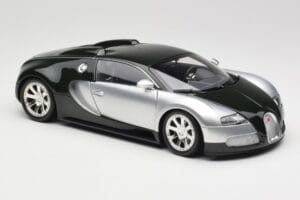 Bugatti Veyron Edition Centenaire Chrome Green Minichamps 1:18 100110852 Kov – obrázok 6 z 8