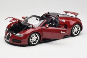 Bugatti Veyron Grand Sport Červený Minichamps 1:18 100110832 Kov – obrázok 2 z 9