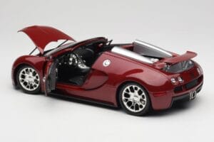 Bugatti Veyron Grand Sport Červený Minichamps 1:18 100110832 Kov – obrázok 6 z 9