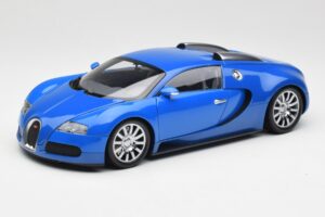 Bugatti Veyron Svetlo Modrá Tmavá Modrá Minichamps 1:18 100110821 Kov