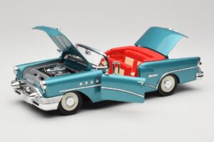 Buick Century Kabriolet Modrý Mira 1:18 6134 Kov – obrázok 2 z 8