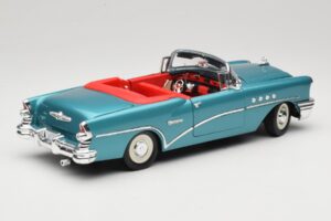 Buick Century Kabriolet Modrý Mira 1:18 6134 Kov – obrázok 3 z 8