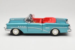 Buick Century Kabriolet Modrý Mira 1:18 6134 Kov – obrázok 4 z 8